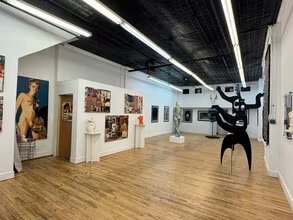 Another view of the former art gallery interior